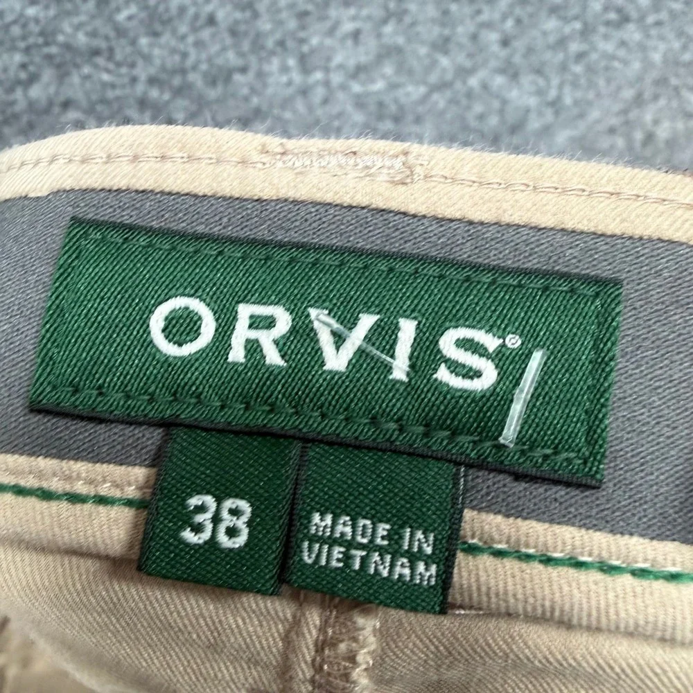 Orvis Jackson Dry Quick Shorts Mens 38 Tan Stretch‎ Performance Hiking Fishing